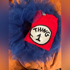 Adult thing 1 costume